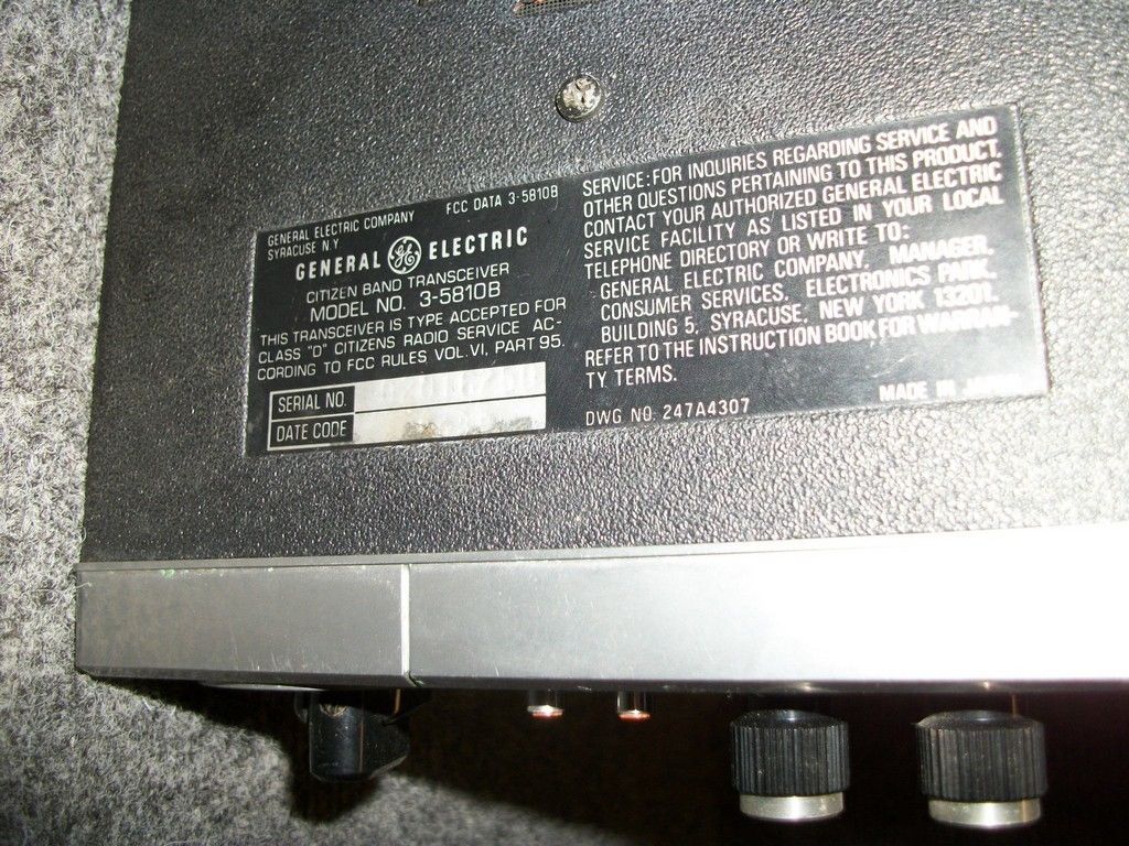 General Electric 3-5810B